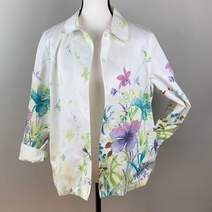 Alfred Dunner Floral Jacket